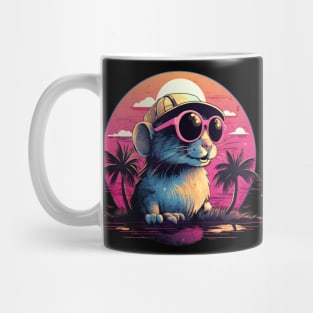 Retro Wave Gerbil Mug